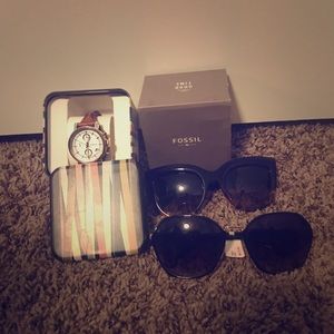 Watch and Sunglasses